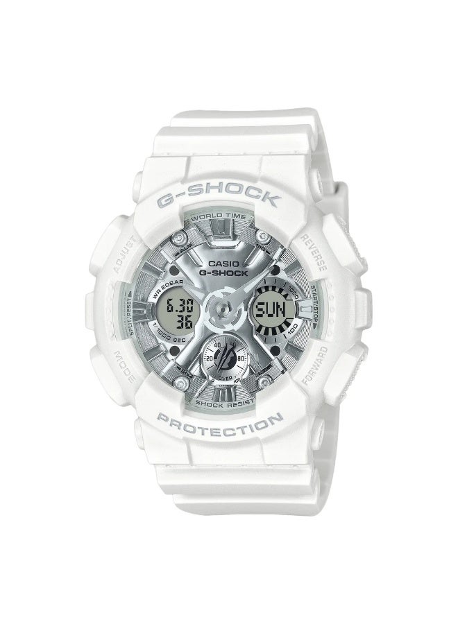 كاسيو ساعة جي شوك النسائية التناظرية والرقمية GMA-S120VA-7ADR - Image 1