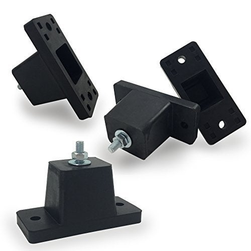 Jeacent Rubber Vibration Isolator Mounting Bracket for Mini Split Air Conditioner Condenser - Image 1