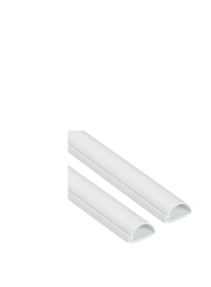 KNP KNP Electrical PVC Floor Trunking 15mm x 50mm provides an efficient and durable solution for managing and protecting electrical cables.  - Image 2