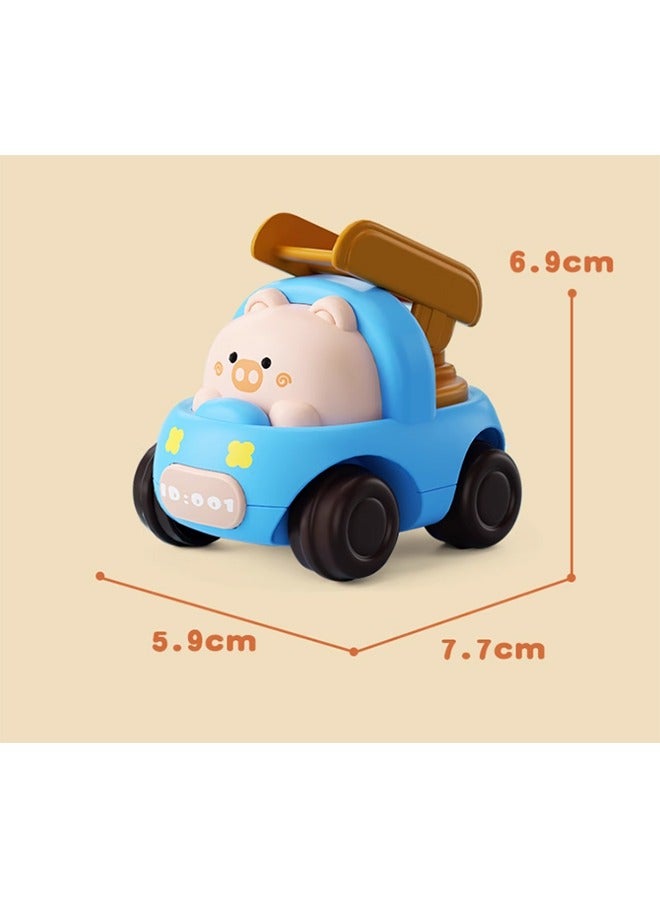 ألعاب شاحنة أصبع للأولاد والبنات ، سيارات الاحتكاك ، سيارات ألعاب تعليمية ، سيارات لعبة دفع الاحتكاك ، لوازم حفلات عيد ميلاد هدايا للأطفال الصغار ، هدايا عيد ميلاد الأولاد 1st ، ألعاب عربة الأطفال للأطفال من سن 1-3 سنوات - Image 2