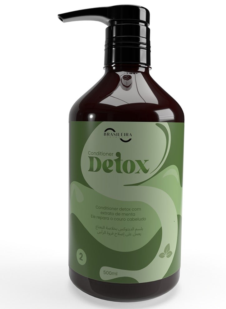 BRASILEIRA Detox Set With Mint Lemon and Ginger Extracts 500 ml - Image 3