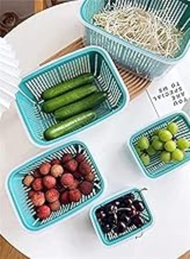 Plastic lid snap on cover dishwasher ventilation refrigerator filter can set,5 piece