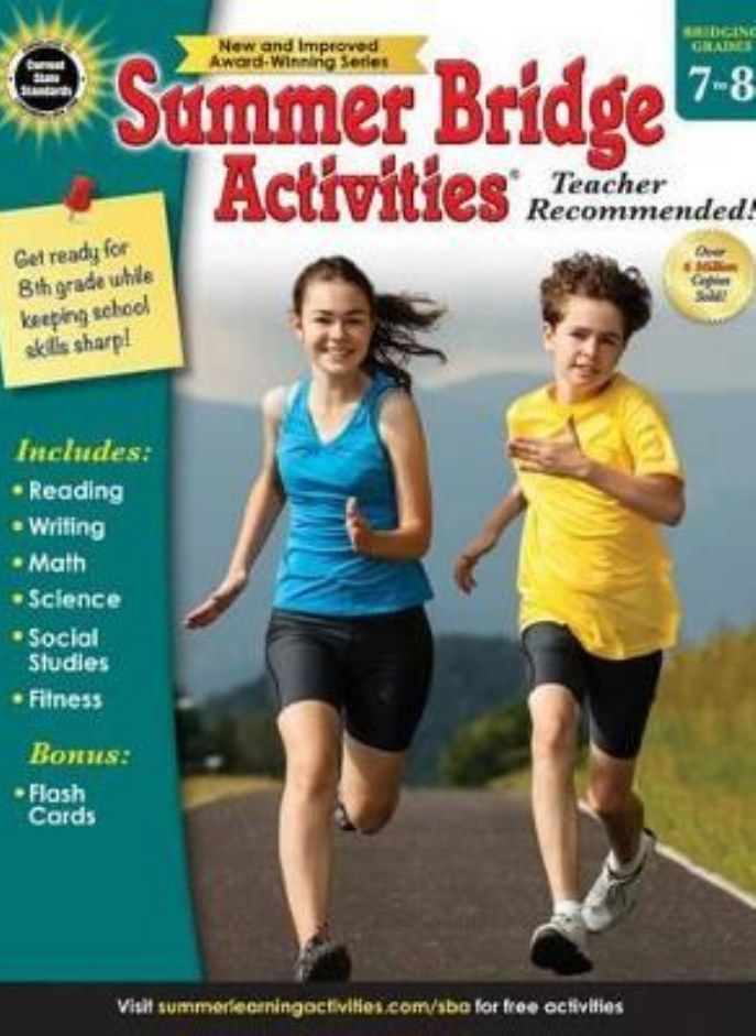 Summer Bridge Activities, Grades 7 - 8