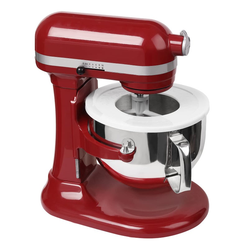 Reikame Mixer Bowl Lid Covers for KitchenAid 5.5-6 Quart Bowls - Stand Mixer Bowl Covers to Prevent Ingredients from Spilling, Fits Bowl-Lift Models KV25G and KP26M1X (2 Pack) - Image 3