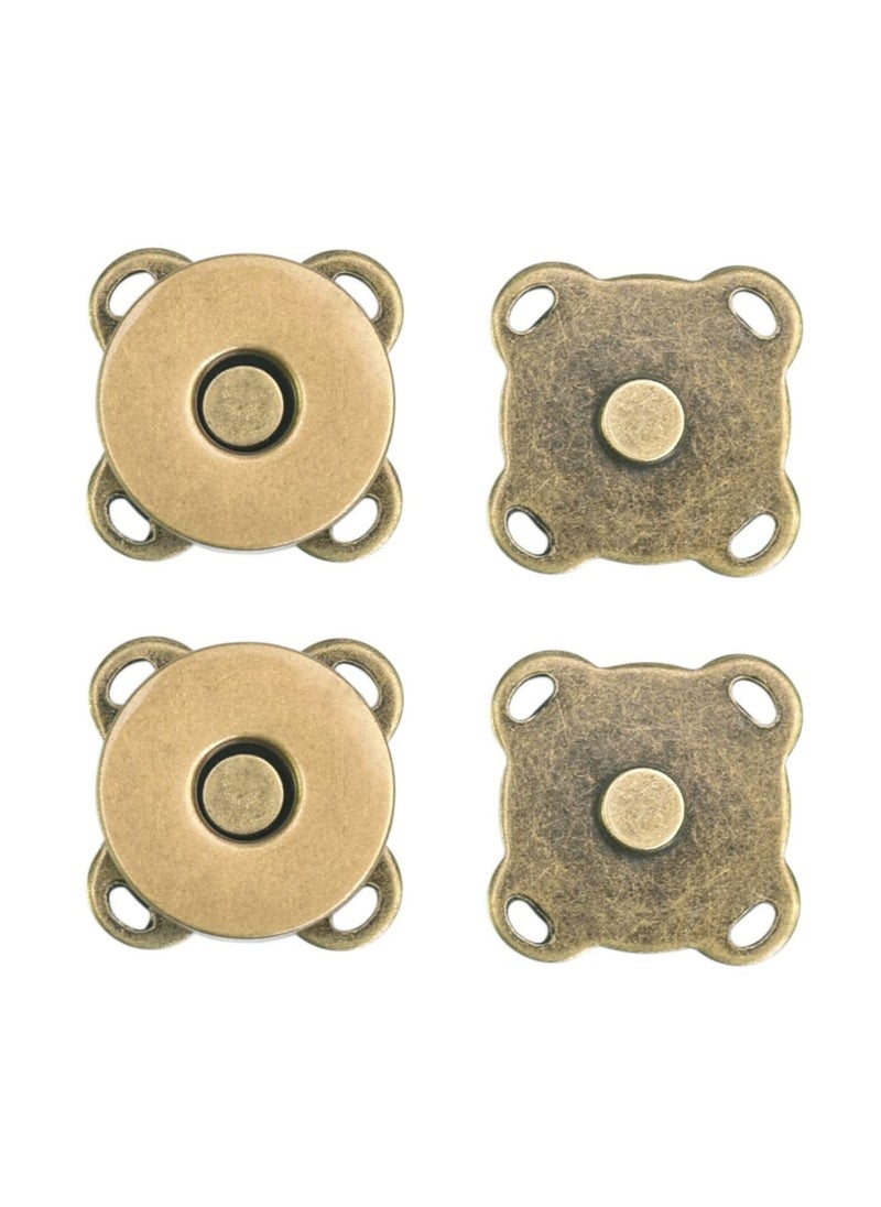 20 Sets Magnetic Button Clasps Snaps Fastener Clasps for Purses Handbag Clothes Scrapbooking Closure Fastener Sewing Craft DIY for Sewing Craft Purses Bags Clothes  - Image 1