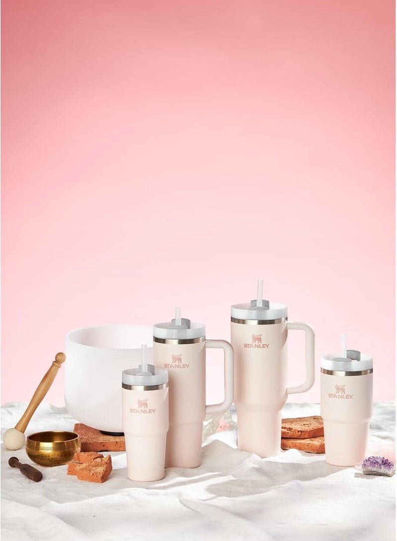 STANLEY Quencher H2.0 FlowState Stainless Steel Vacuum Insulated Tumbler with Lid and Straw for Water, Iced Tea or Coffee, Smoothie and More, Pink(40oz, 1.18L) - Image 3