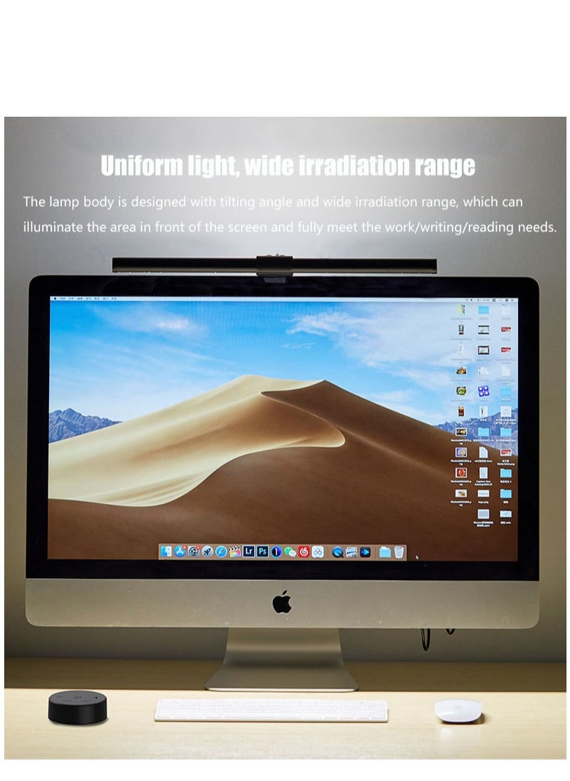 Arabest - Monitor Light Bar, Front and Back Lighting Asymmetric Light Source Remote Screen Hanging Lamp, Office Game led Monitor Hanging Lamp - Image 1