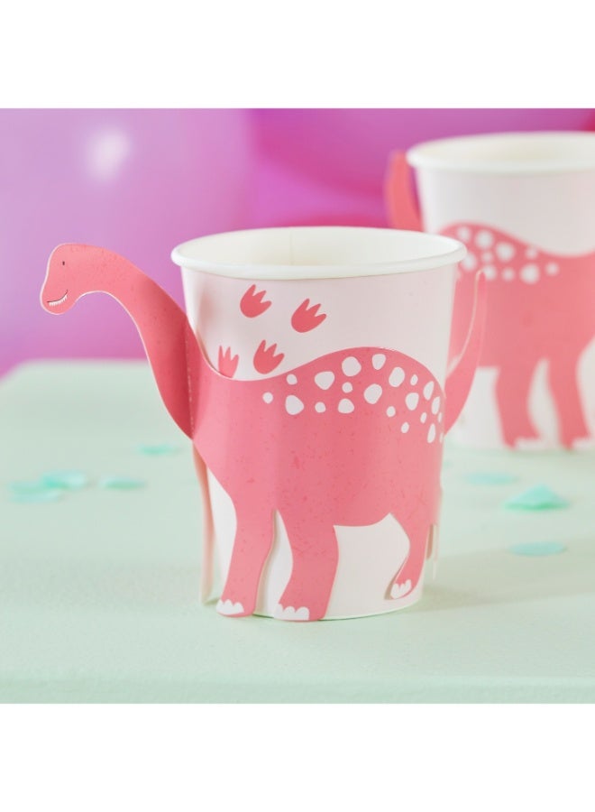 Ginger Ray Paper Cup Pop Out Dinosaur - Image 2