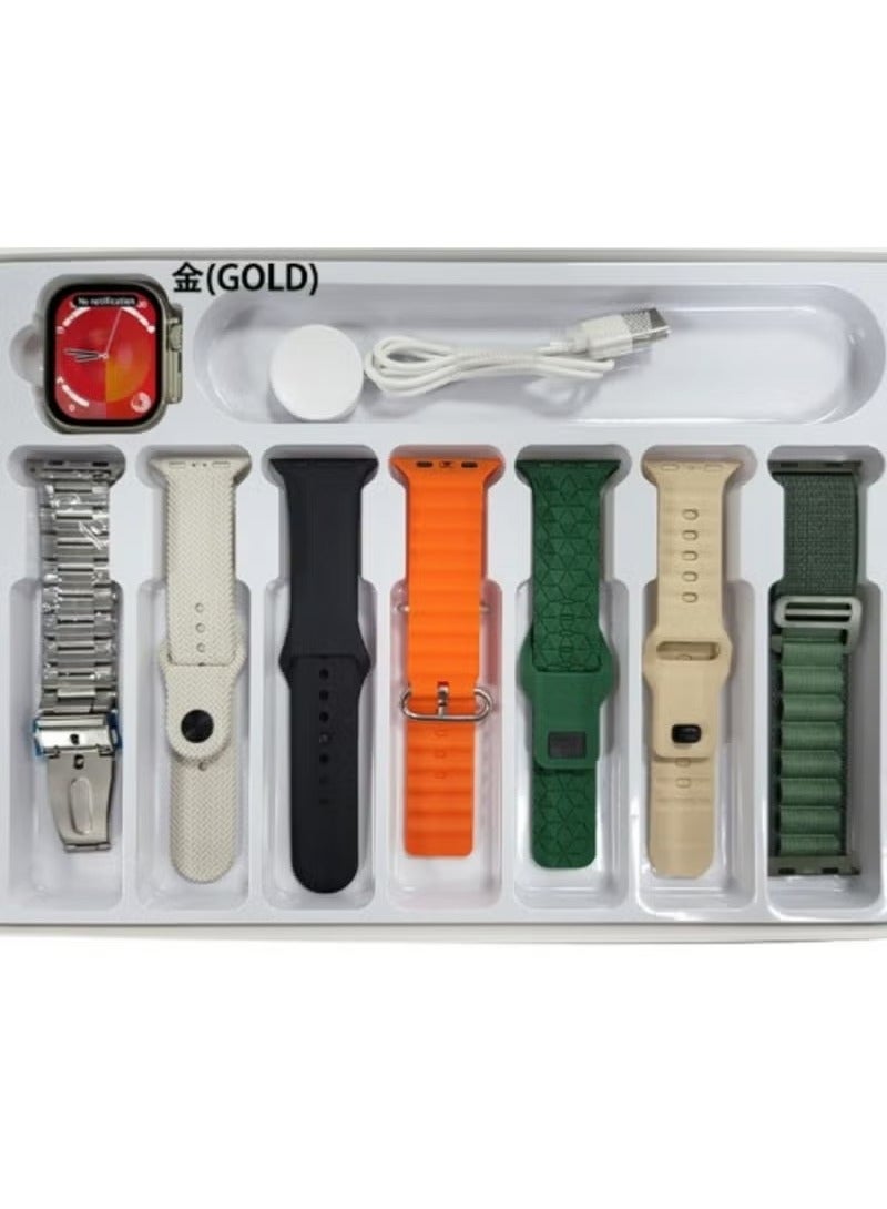 TIGER 7-in-1 WS 85 ULTRA2 Smartwatch Set – 7 Pairs of Straps, Waterproof Design, Long Battery Life, Health & Fitness Tracker - Image 3