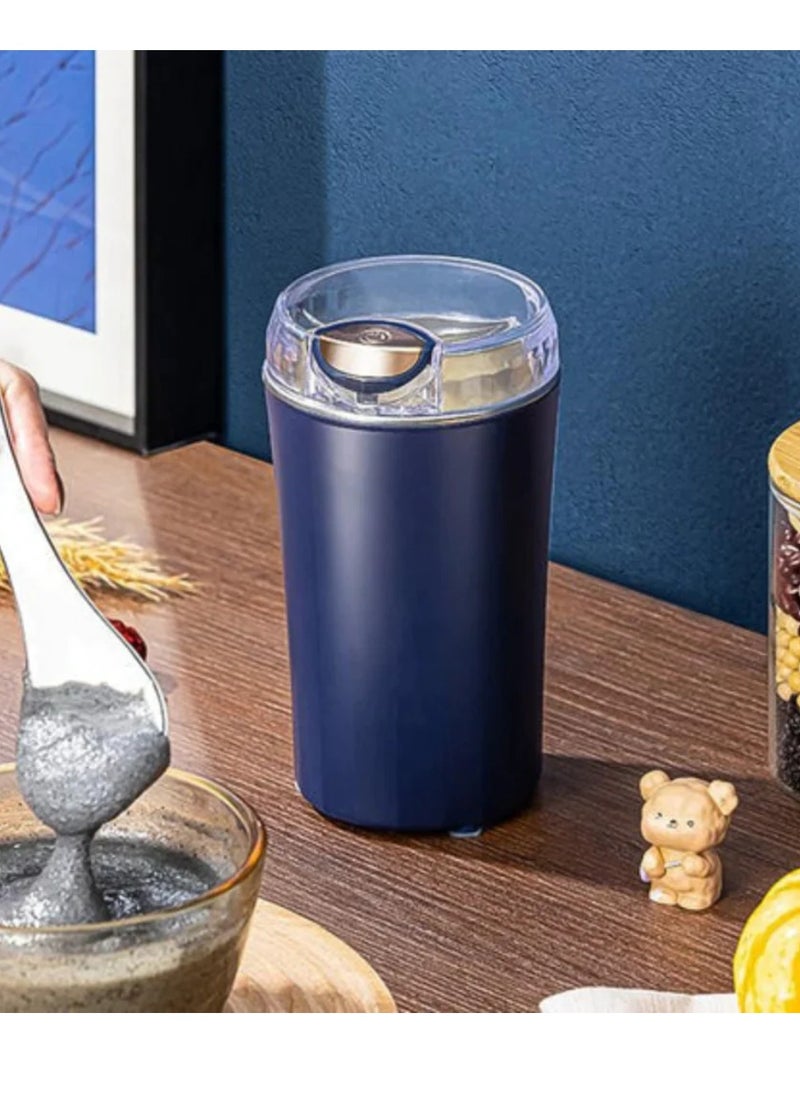 DIGI CORE Electric Grinder 1.5L Portable Coffee Grinder Semi-automatic 4 Sharp Blades Strong Power High Rotation Speed Low Noise Stainless Steel Coffee Grinder  Coffee Bean Mill 200W  - Image 4
