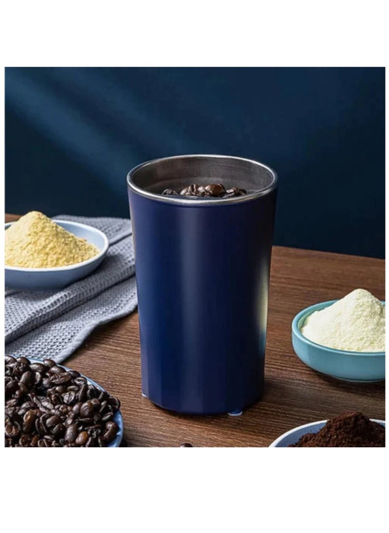 DIGI CORE Electric Grinder 1.5L Portable Coffee Grinder Semi-automatic 4 Sharp Blades Strong Power High Rotation Speed Low Noise Stainless Steel Coffee Grinder  Coffee Bean Mill 200W  - Image 5