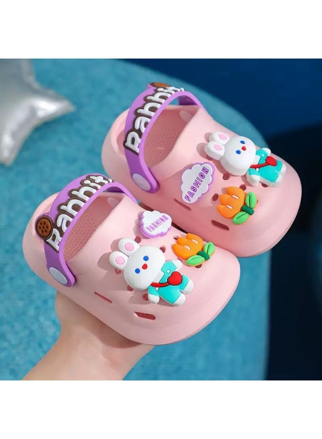 شباشب أطفال، شباشب رضع، شباشب مغلقة من الأمام مانعة للانزلاق للأولاد والبنات، شباشب للأطفال الصغار - Image 1