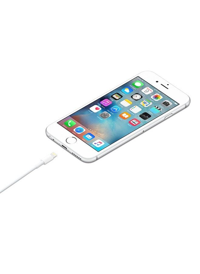 Generic Lightning Cable For Apple iPhone 6/7 White  - Image 2