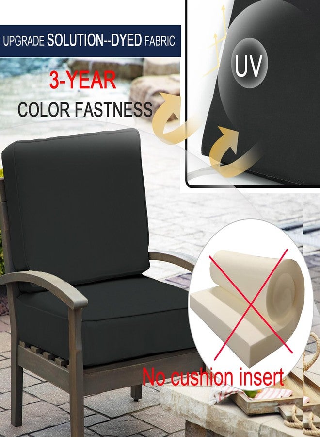 NettyPro Outdoor Cushion Slipcovers Waterproof 20 x 18 inch Patio Furniture Chair Seat Cushion Covers with Zipper and Tie, Replacement Cover Only, Stripes Turquoise - Image 3