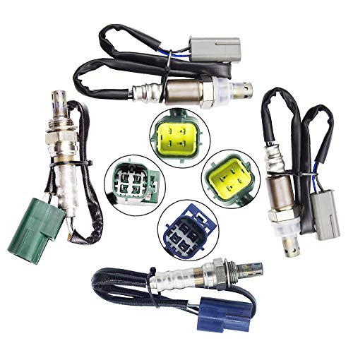 higherbro 4X Oxygen sensor 1 & 2 for 2007 Nissan Xterra Pathfinder Frontier 4.0L Upstream + Downstream - Image 1