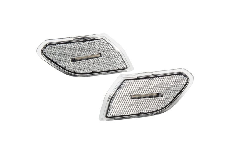 Diode Dynamics LED Sidemarkers compatible with Jeep JL Wrangler 20182025 Clear set