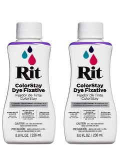 Rit Dye Rit Colorstay 8 Fl Oz Dye Fixative (2 Pack) 