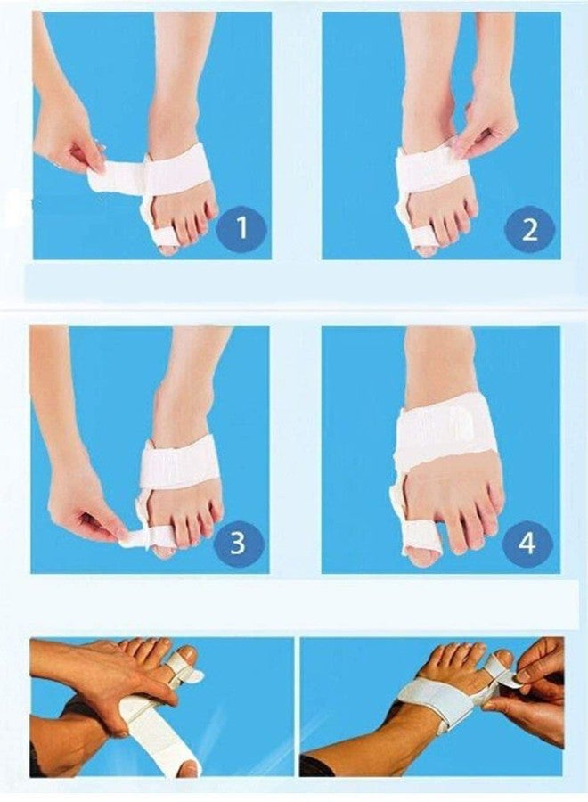 SNOOGG Adjustable Bunion Corrector and Big Toe Separator for Men and Women, Orthopedic Bunion Splint with Soft Padded Support for Left and Right Foot - Image 5