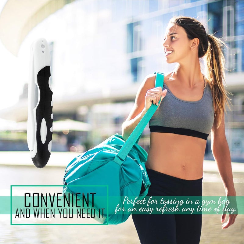 Lingito Folding Toothbrush, Built-in Cover, Travel Size for Hiking, Camping, Traveling, Collapsible Toothbrush Kit (3 Pack Soft-Charcoal) - Image 5