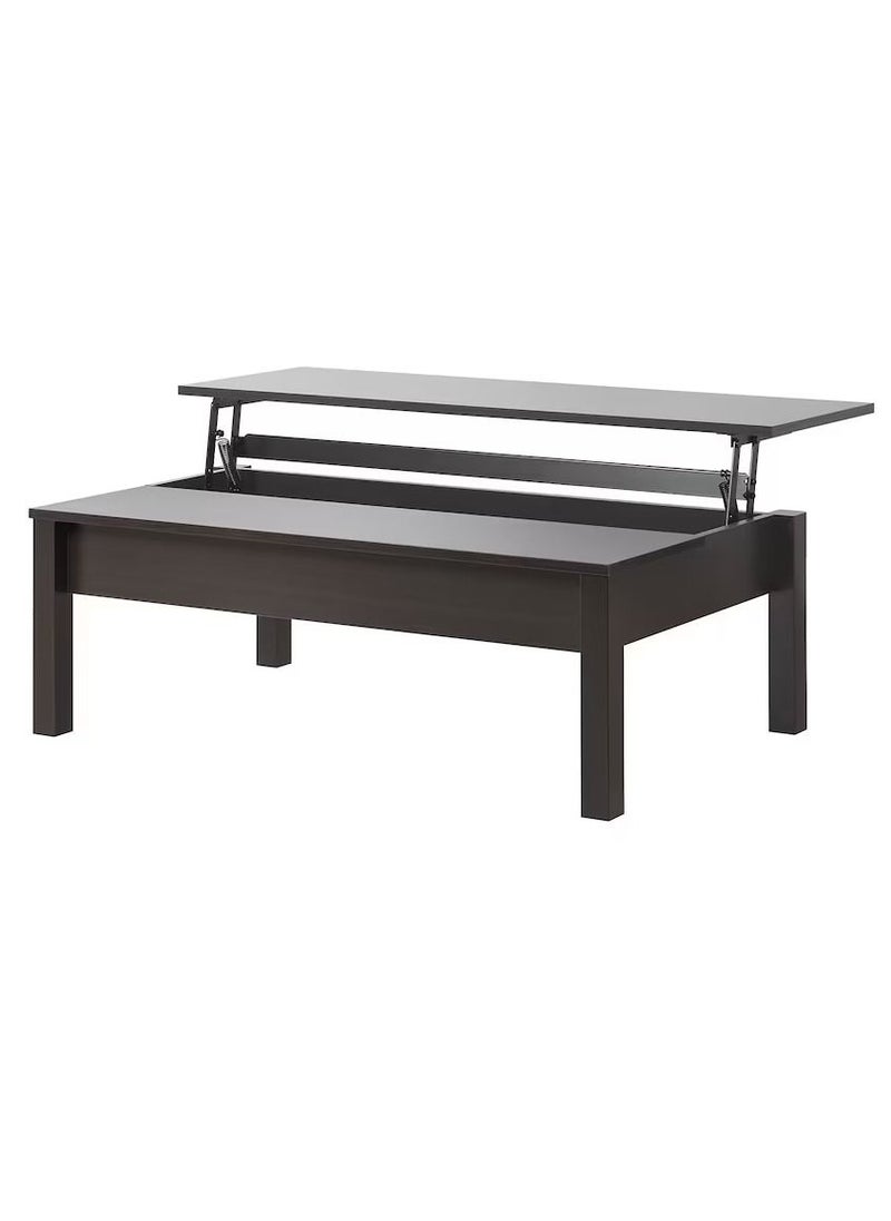 Generic - TRULSTORP Coffee table, black-brown, 115x70 cm - Image 1