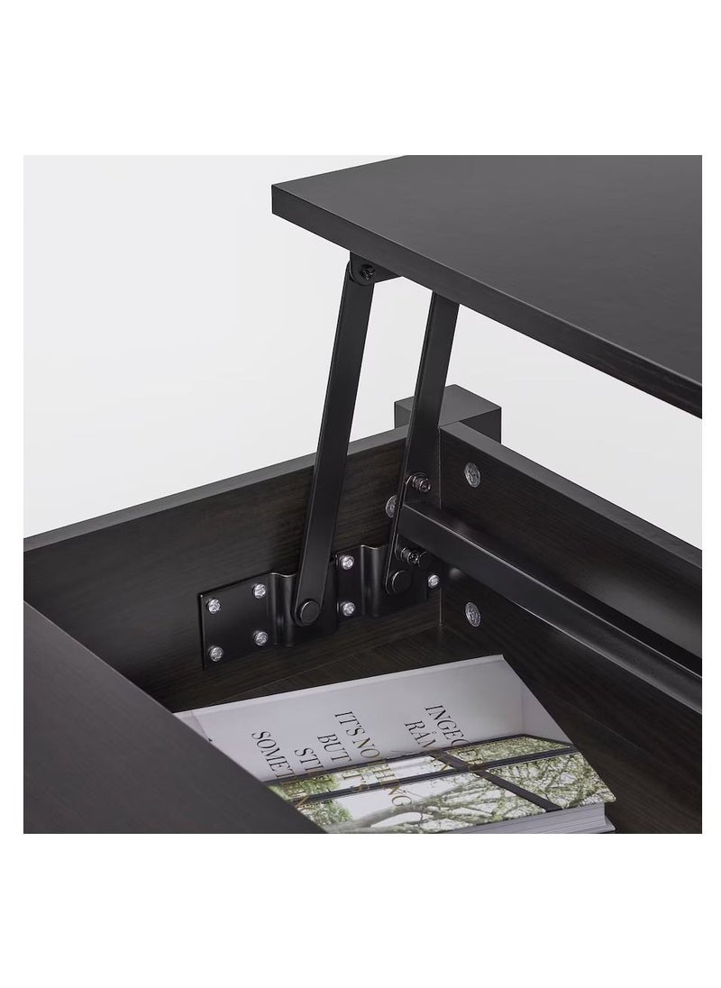Generic - TRULSTORP Coffee table, black-brown, 115x70 cm - Image 1