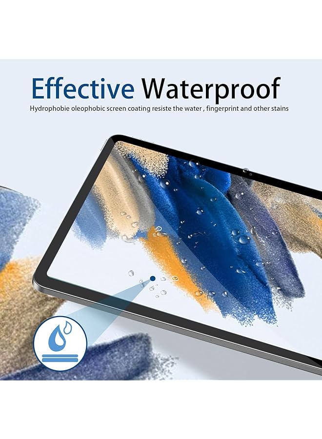 erorex Screen Protector For Samsung Galaxy Tab A8 10.5 Inch 2021 Tempered Glass Protective Film 3 Pack - Image 3