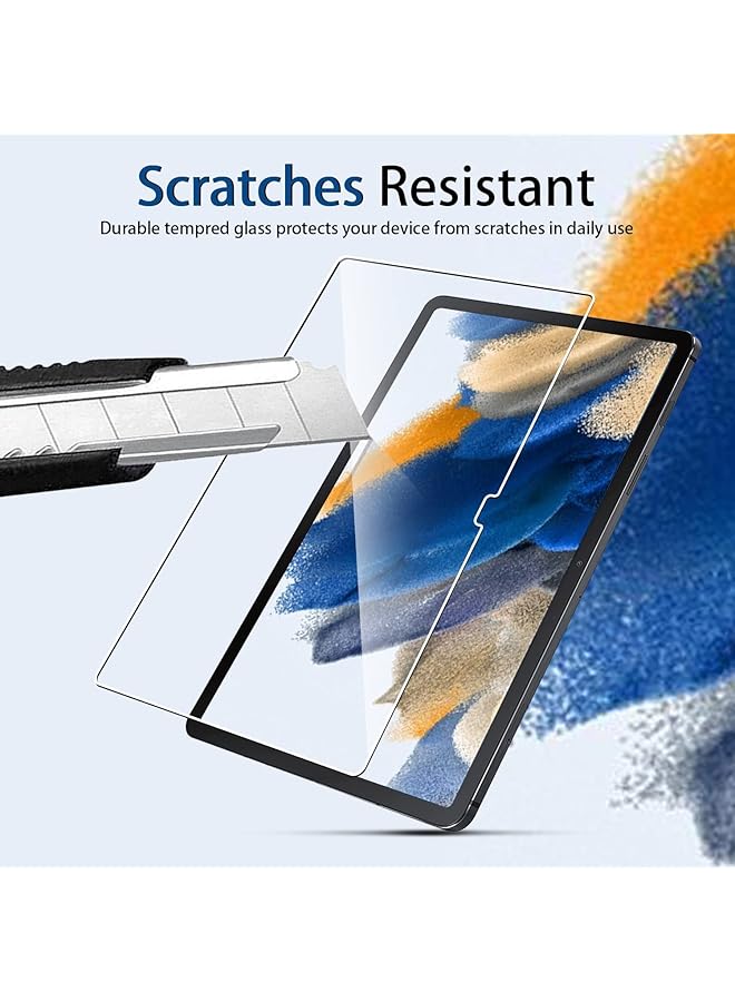 erorex Screen Protector For Samsung Galaxy Tab A8 10.5 Inch 2021 Tempered Glass Protective Film 3 Pack - Image 4