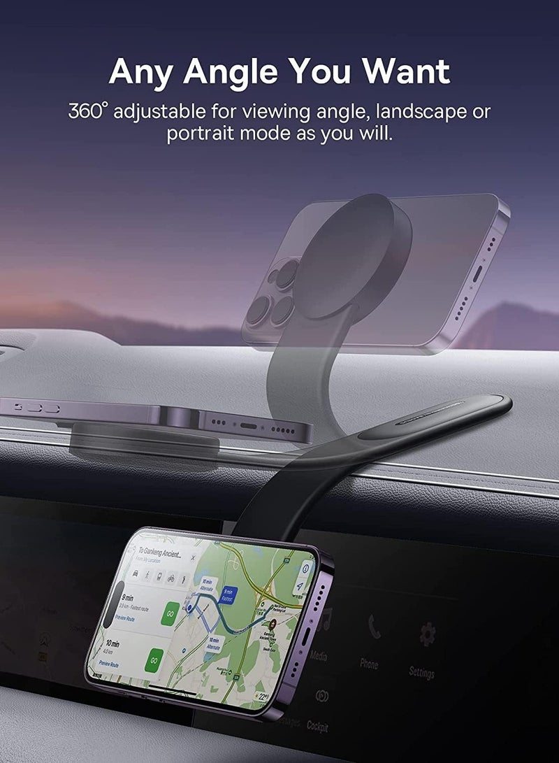 Basenor Baseus C02 Magnetic Phone Holder Cluster Black - Image 3