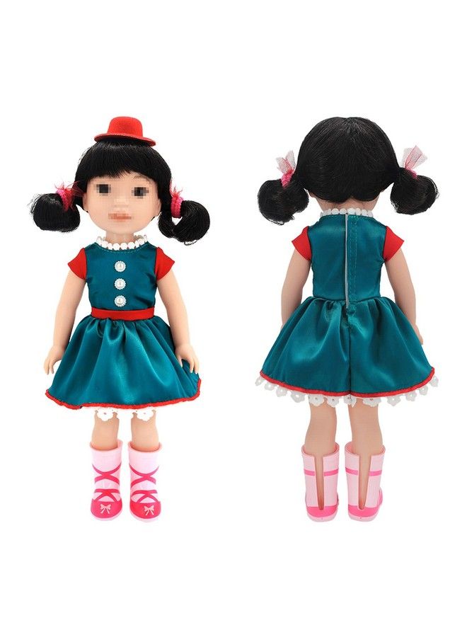 SOTOGO 10 Sets American Wellie Doll Clothes Outfits Dresses Pajamas Swimsuit Girl Wishers Doll Clothes Fit For 14 To 14.5 Inch Dolls - Image 4
