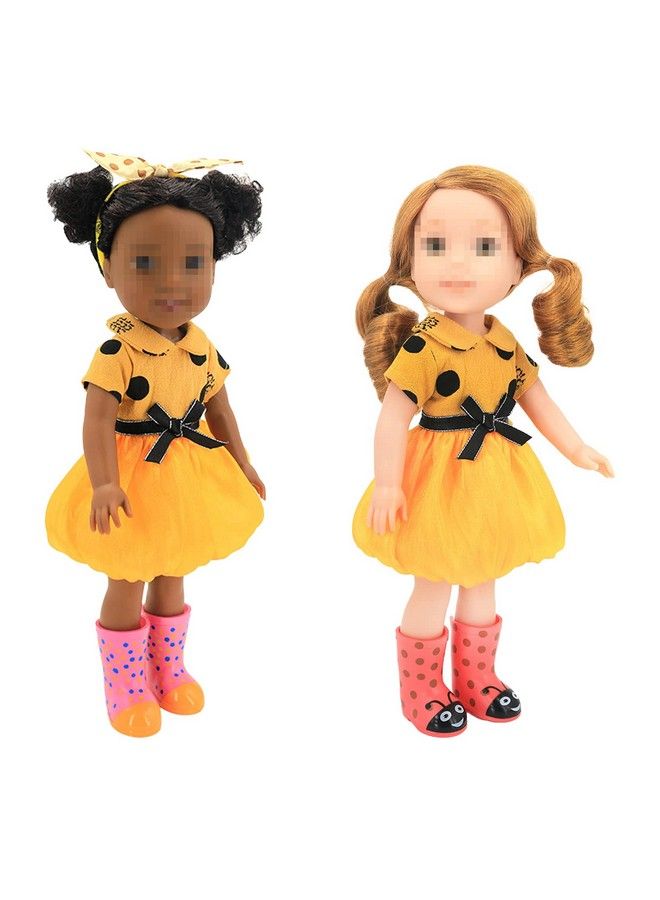SOTOGO 10 Sets American Wellie Doll Clothes Outfits Dresses Pajamas Swimsuit Girl Wishers Doll Clothes Fit For 14 To 14.5 Inch Dolls - Image 5