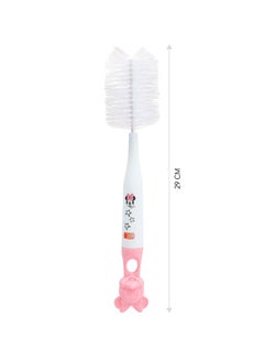 Disney Minnie Baby Nylon Bristle Bottle Cleaning Brush - Pink  - Image 2