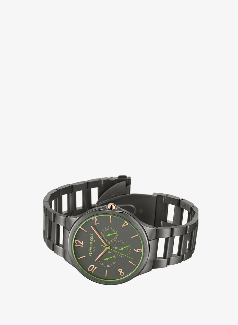 Kenneth Cole Watch for men with stainless steel bracelet