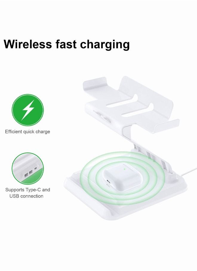 Mi VAZA VR Stand Charging Dock for Oculus Quest 2/Meta Quest 2, 3 in 1 VR Headset Stand for Oculus Quest 1/2 / Rift S/HTC Vive/Valve Index  - Image 4