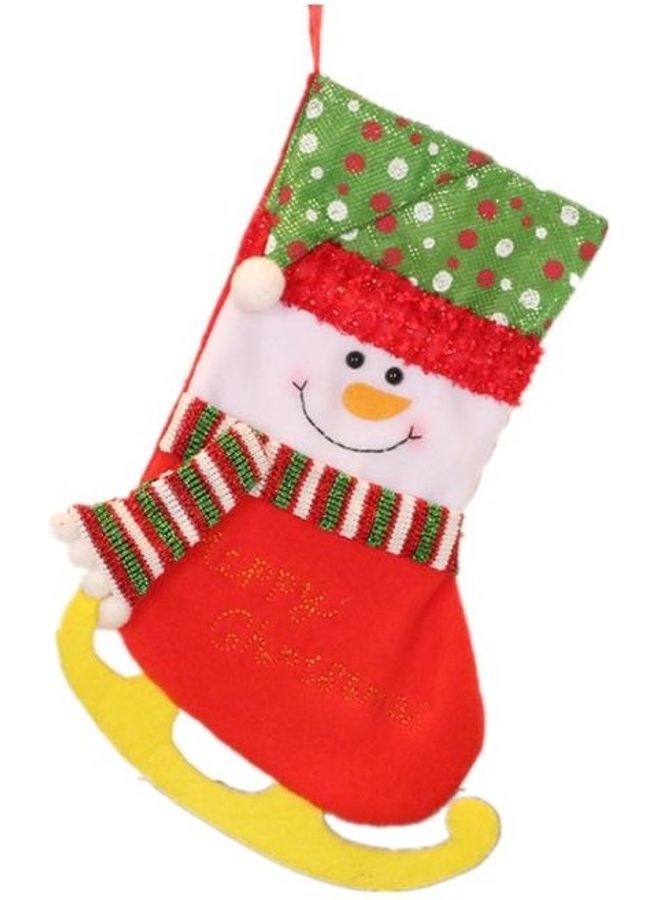 NIBEMINENT 2-Piece Small Ski Stocking Decoration Pendant Gift Bag Multicolour - Image 2