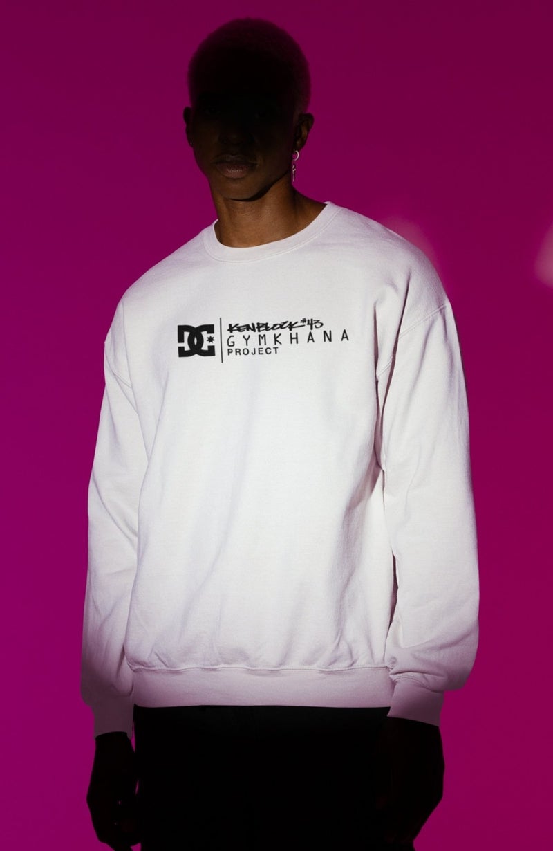 Fuddy Moda Hoonigan Racing Division Back Printed Hoodless Sweatshirt, Oversize Ken Block 43 Sweat - Image 5