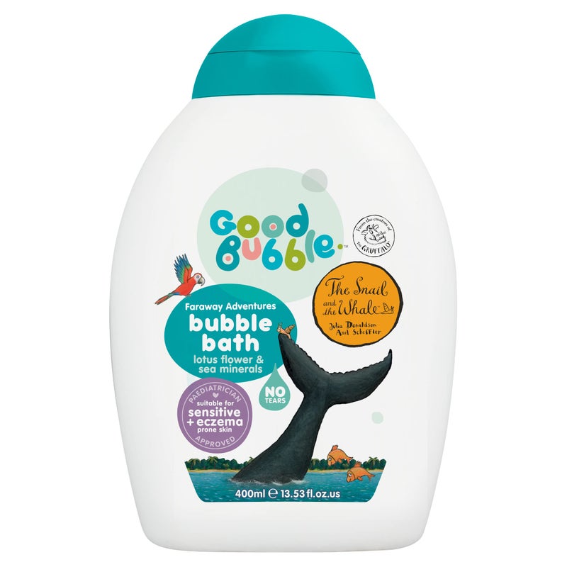 Good Bubble Good Bubble The Snail & The Whale Lotus Flower & Sea Minerals Bubble Bath, 400 ml  - Image 1