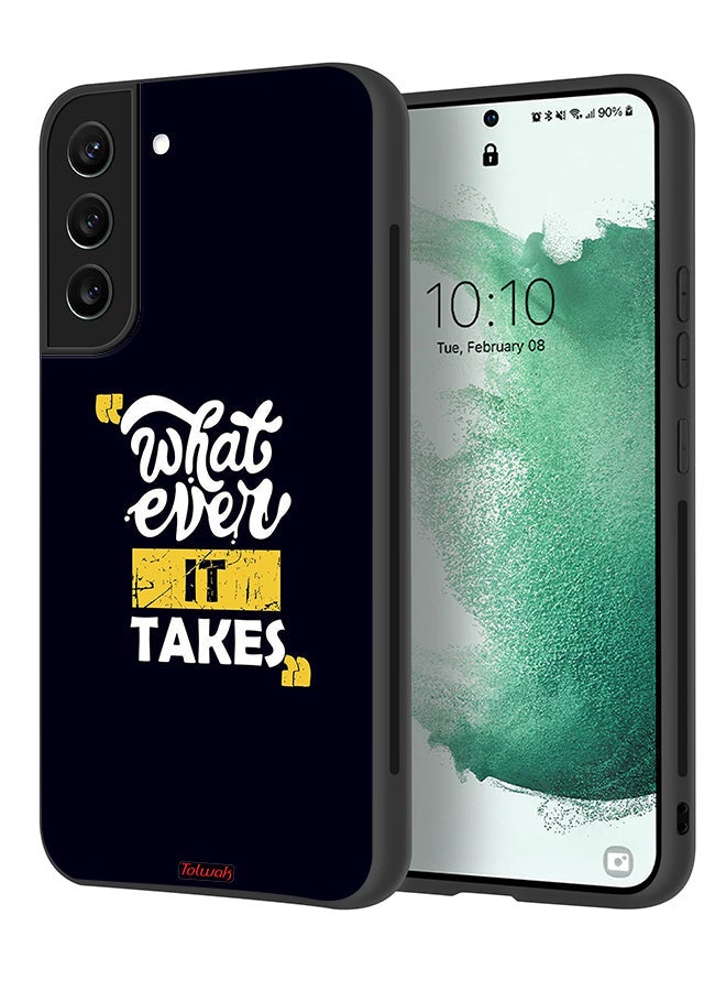 Tolwak Samsung Galaxy S21 FE 5G Protective Case Cover Whatever It Takes - Image 1