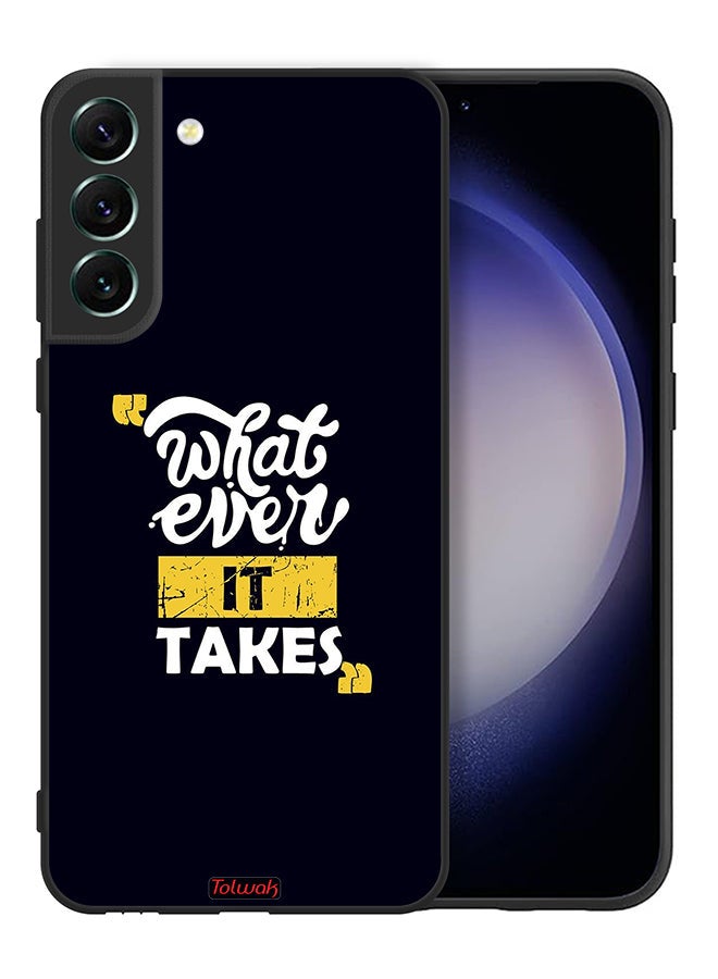 Tolwak Samsung Galaxy S21 FE 5G Protective Case Cover Whatever It Takes - Image 2