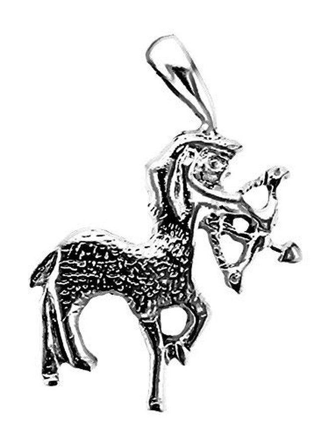 ELOISH Sterling Silver Sagittarius Zodiac Pendant - Image 1