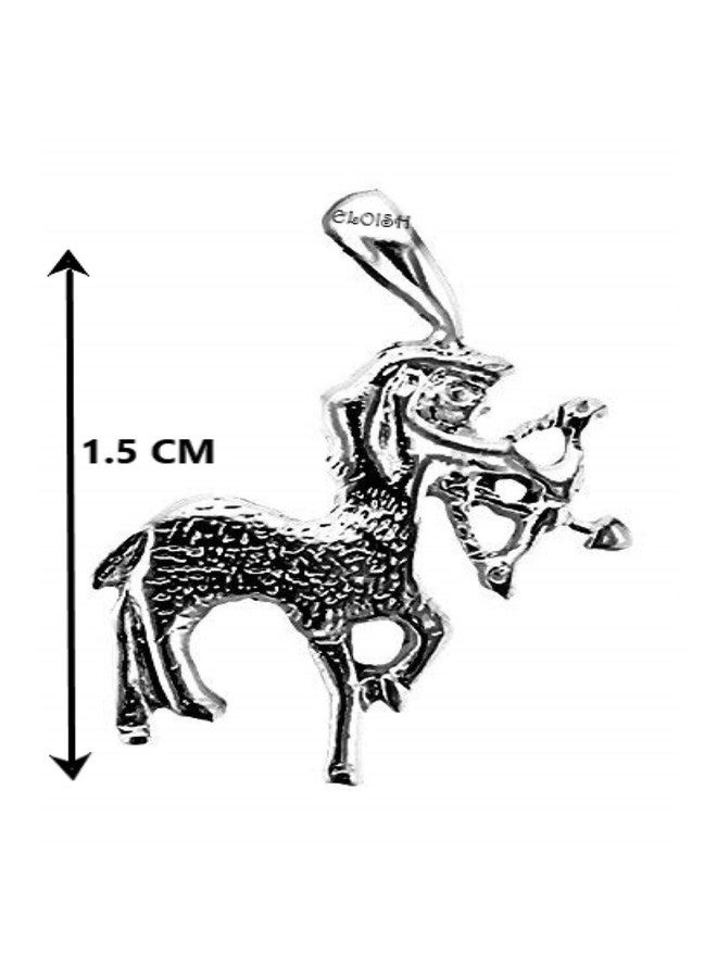 ELOISH Sterling Silver Sagittarius Zodiac Pendant - Image 2