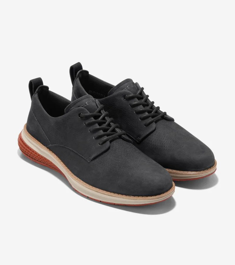 COLE HAAN Men's ØriginalGrand Energyweave Perforated Plain Toe Oxfords
