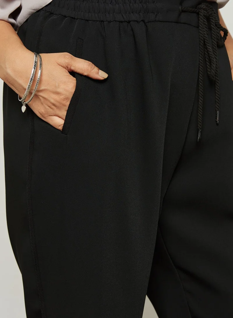 Violeta By Mango Tie Waist Pants