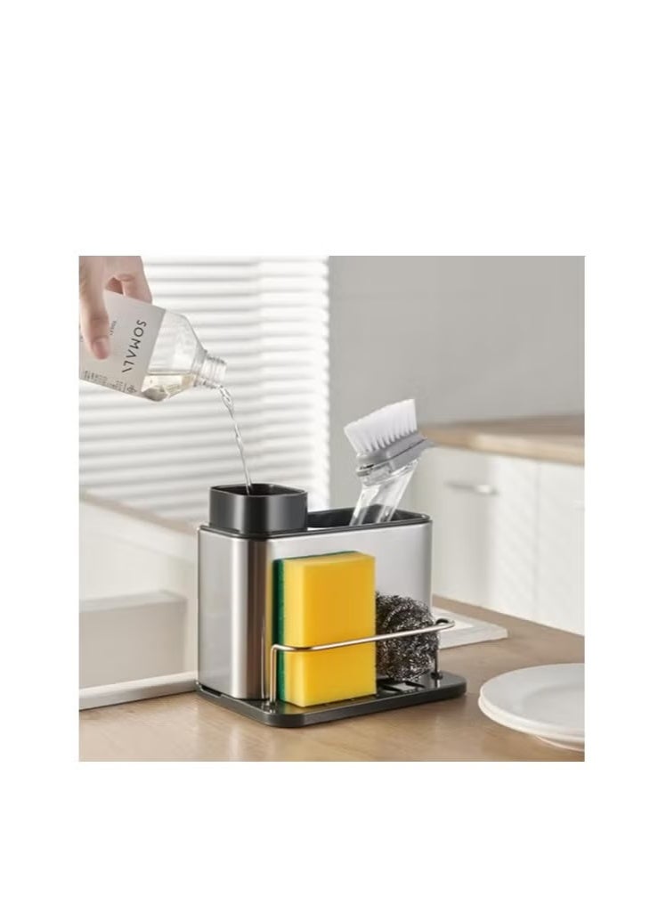 Dish Soap Pump Dispenser, Stainless Stee - Image 3