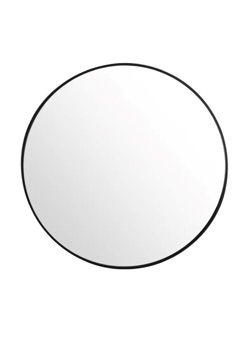 هويتك مرآة حائط دائرية لون أسود مقاس 60 سم  - Image 1