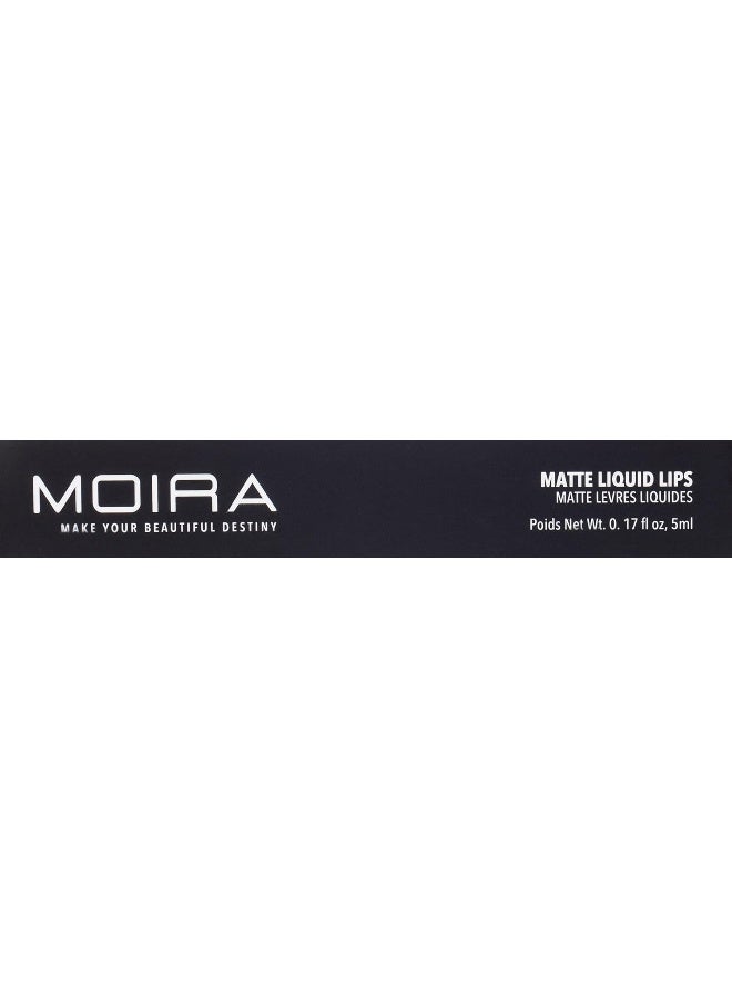 moira Matte Liquid Lips ( 013, Roulette ) - Image 2