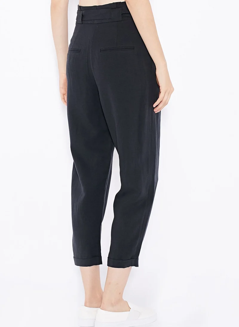 TOPSHOP D-Ring Tapered Trousers