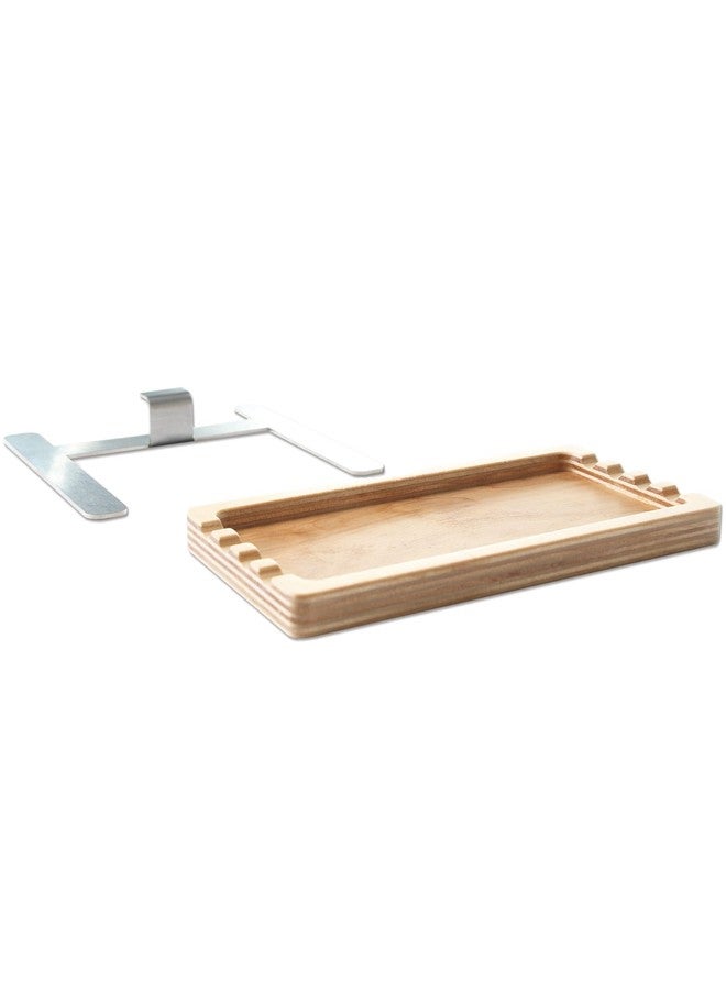 New wave u.go Plein Air | Anywhere Wood Side Tray, 4"x8" Inches, Compatible with u.go Pochade Boxes, En Plein Air Easel Accessories - Image 3