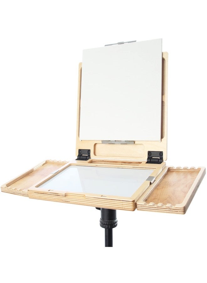 New wave u.go Plein Air | Anywhere Wood Side Tray, 4"x8" Inches, Compatible with u.go Pochade Boxes, En Plein Air Easel Accessories - Image 5