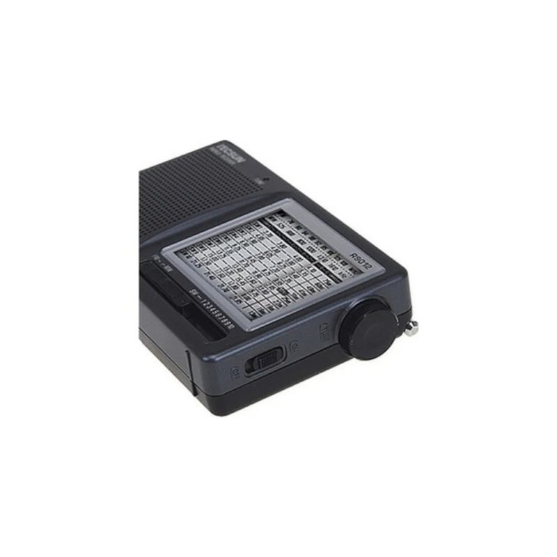 راديو FM تيكسون R 9012 بـ 12 فرقة - أسود - Image 4