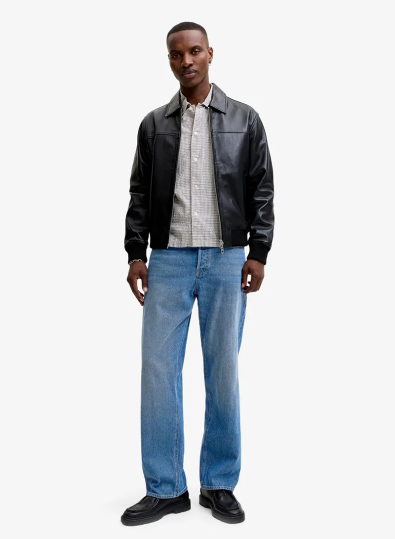 JACK & JONES  Light Wash Straight Fit Jeans for Men | Best Price UAE